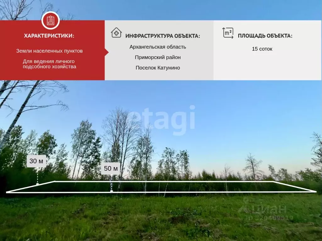 Участок в Архангельская область, Приморский муниципальный округ, пос. ... - Фото 0
