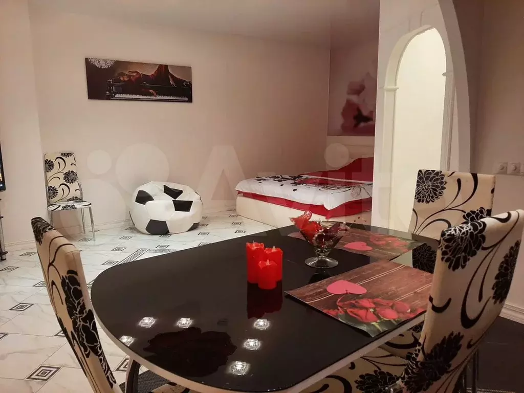 Квартира-студия, 42 м, 4/10 эт. - Фото 1