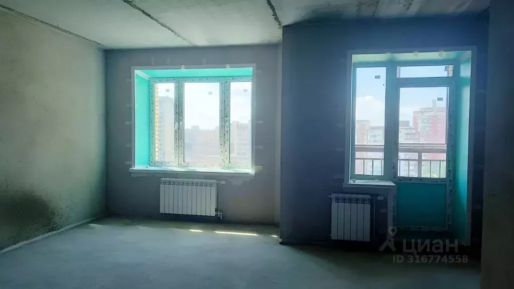 1-к кв. Омская область, Омск ул. А.Н. Кабанова, 2 (40.0 м) - Фото 1