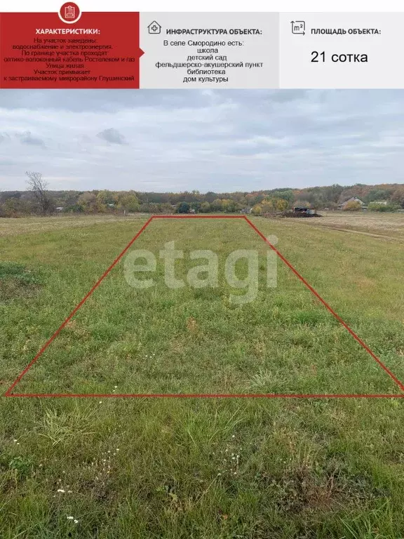 Участок в Белгородская область, Яковлевский муниципальный округ, с. ... - Фото 1