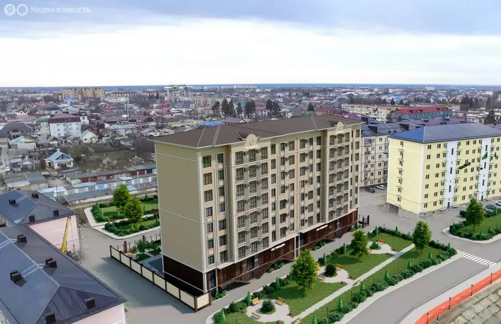 2-комнатная квартира: Нальчик, улица Хужокова, 145 (64.92 м) - Фото 0