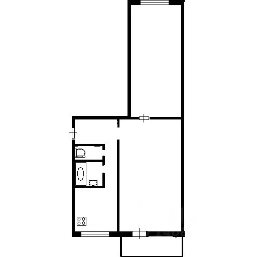 2-к кв. Татарстан, Казань ул. Сибгата Хакима, 3 (45.0 м) - Фото 2