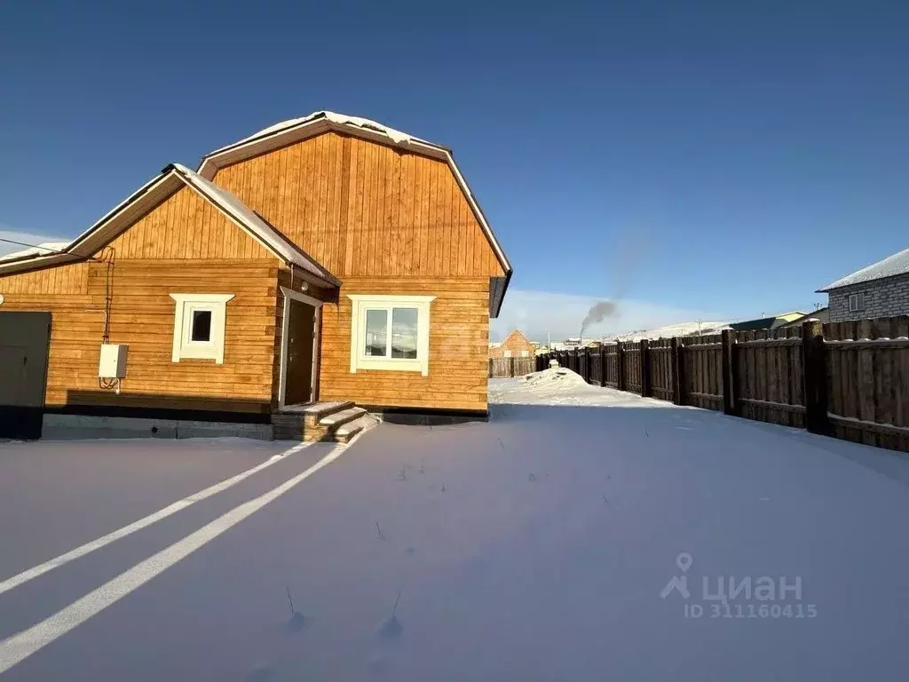 Дом в Забайкальский край, Читинский район, с. Засопка ул. Узкая (60 м) - Фото 1