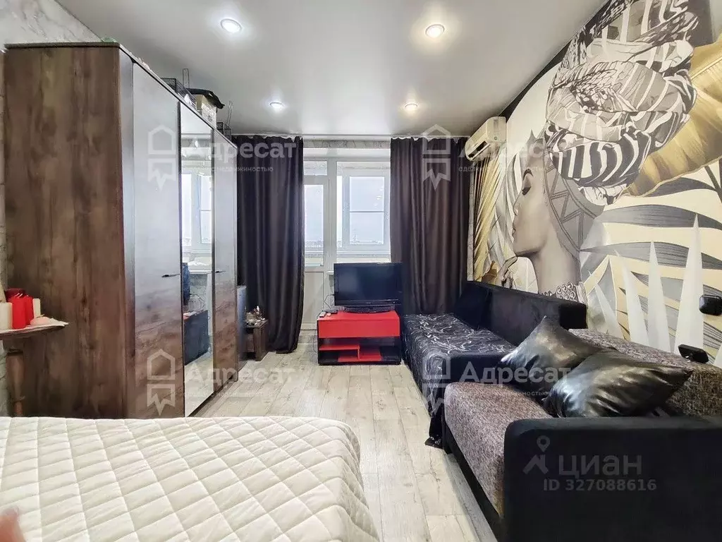 1-к кв. Волгоградская область, Волгоград пос. ГЭС, ул. Колумба, 7 ... - Фото 2