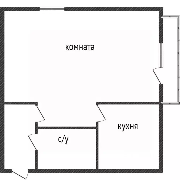 1-к кв. Свердловская область, Нижний Тагил Ленинградский просп., 40 ... - Фото 2