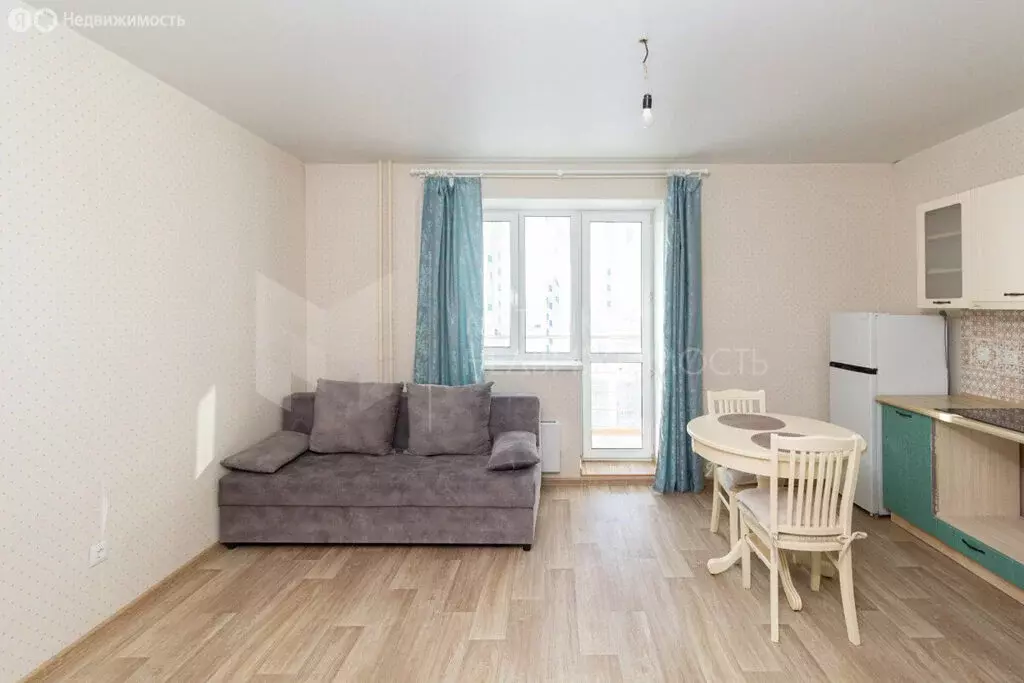 Квартира-студия: Тюмень, Верхнетарманская улица, 1 (28.9 м) - Фото 1