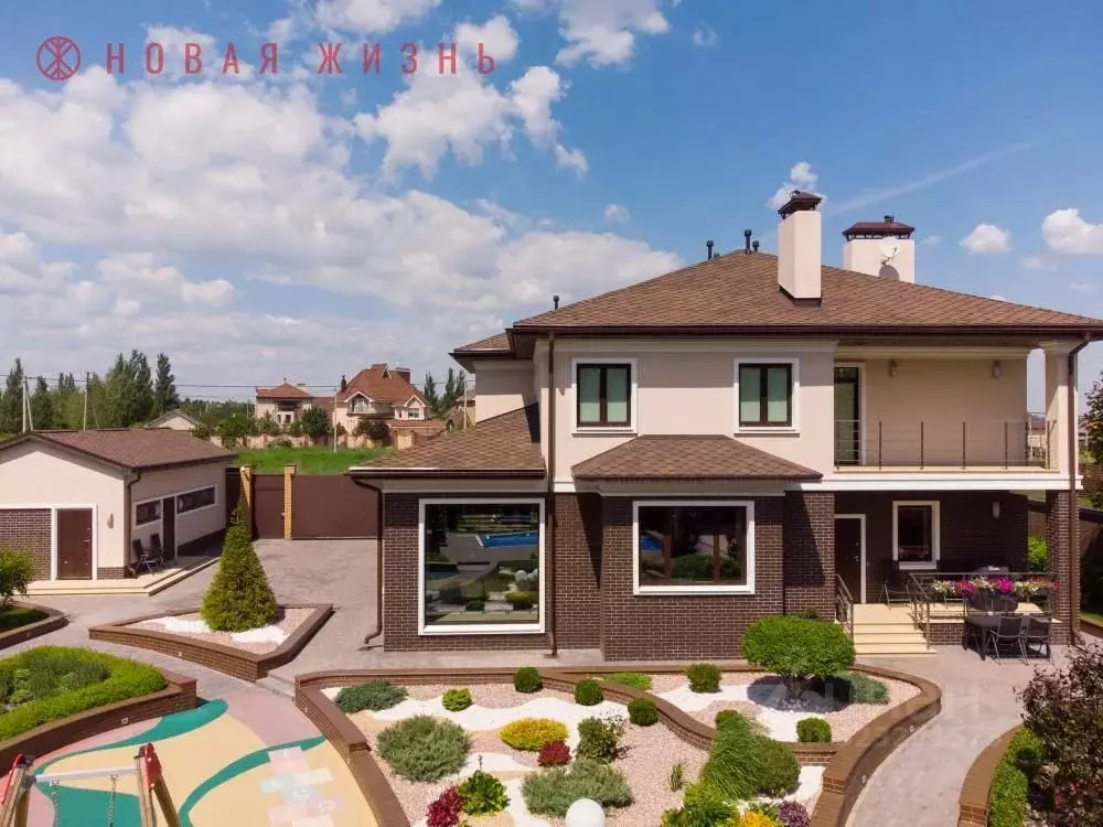 Коттедж в Самарская область, Волжский район, Лопатино с/пос, пос. ... - Фото 0