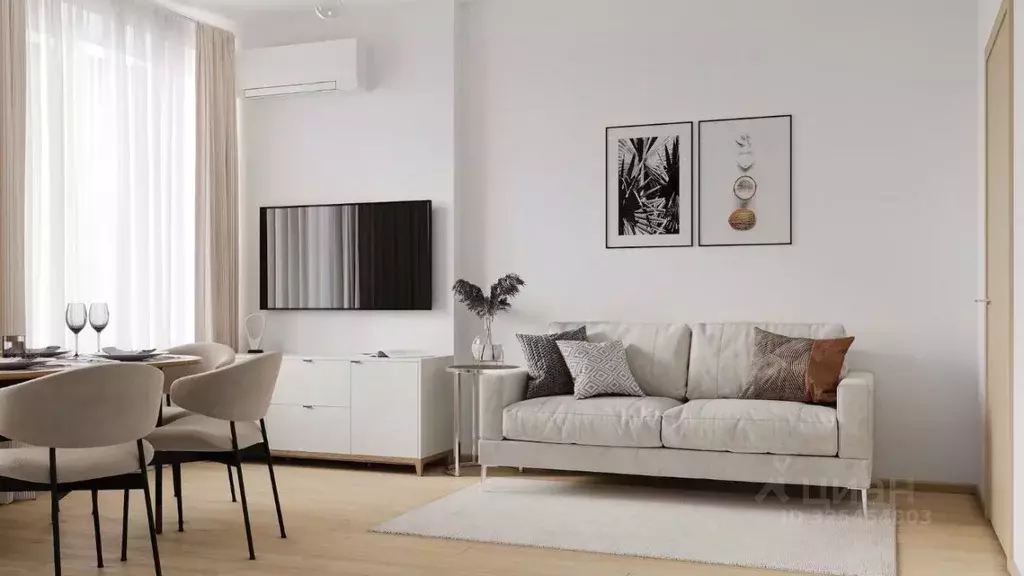 1-к кв. Москва № 3 кв-л, 6к2 (28.79 м) - Фото 1