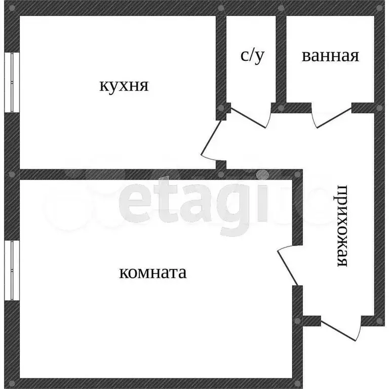 1-к. квартира, 42 м, 1/16 эт. - Фото 0