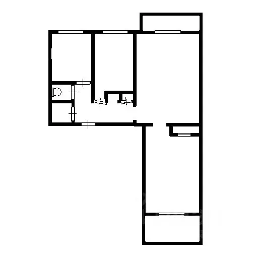 3-к кв. Алтайский край, Бийск Ударная ул., 25 (60.0 м) - Фото 1