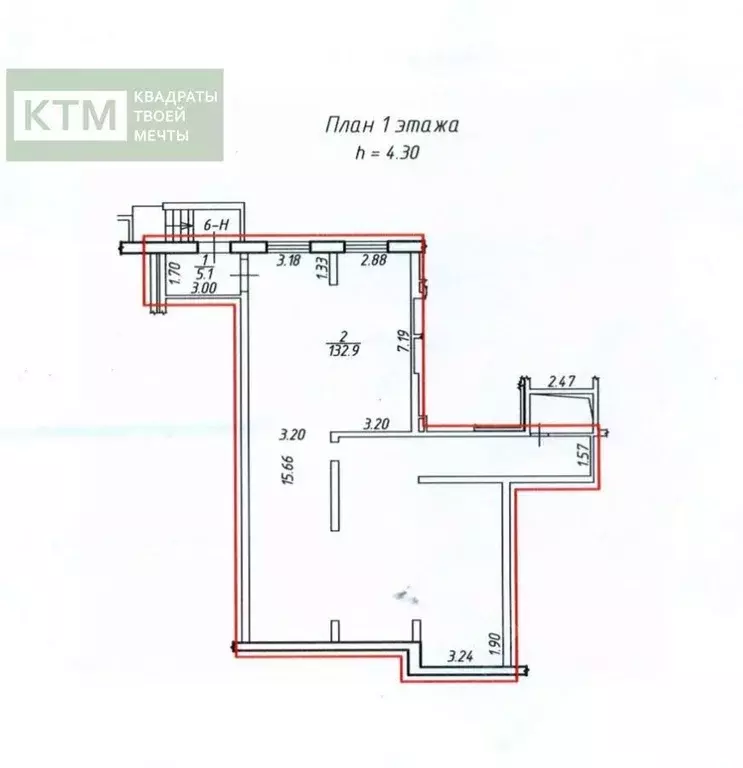 Помещение свободного назначения в Санкт-Петербург Выборгское ш., 15 ... - Фото 2