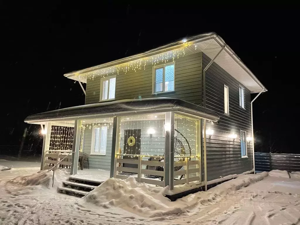 Дом в Ленинградская область, Приозерский район, Ларионовское с/пос, ... - Фото 1