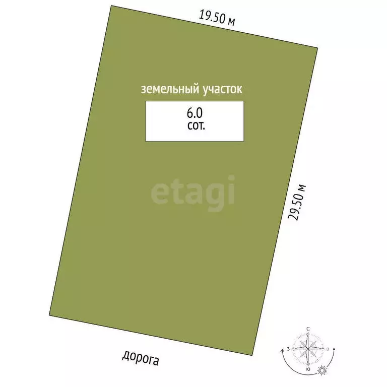 Участок в Новый Уренгой, улица Васнецова (6 м) - Фото 1