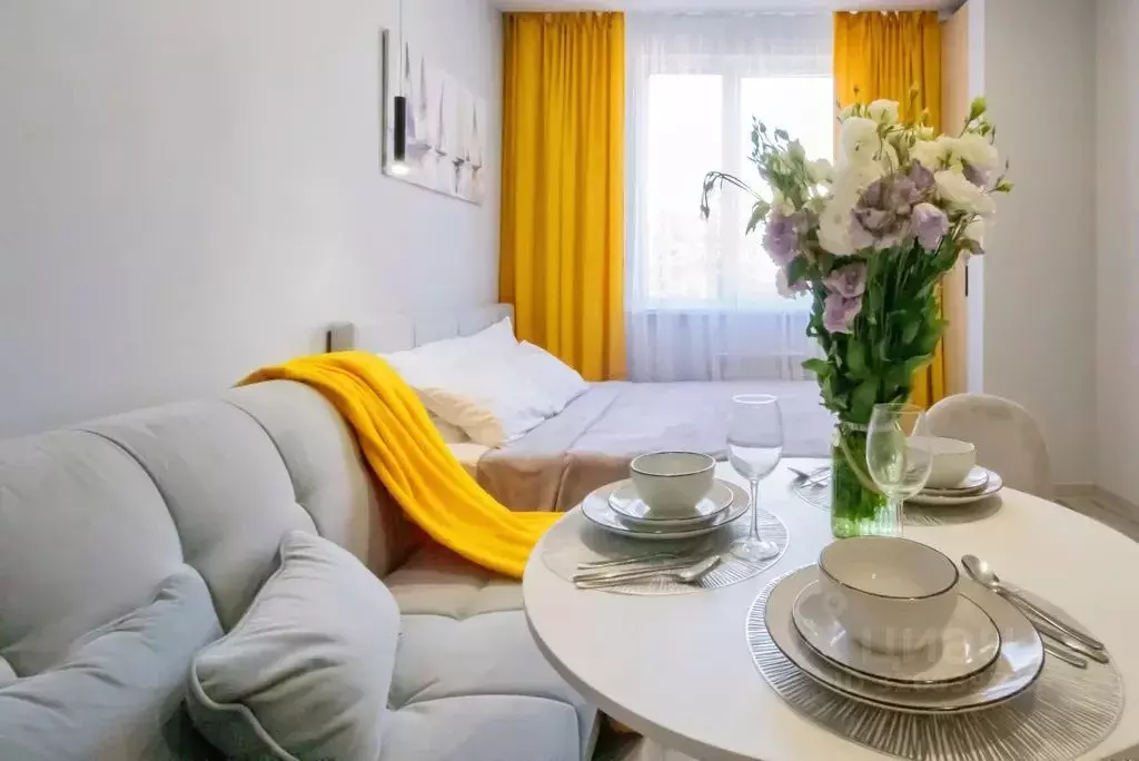 Студия Краснодарский край, Сочи Донская ул., 90А (27.0 м) - Фото 0