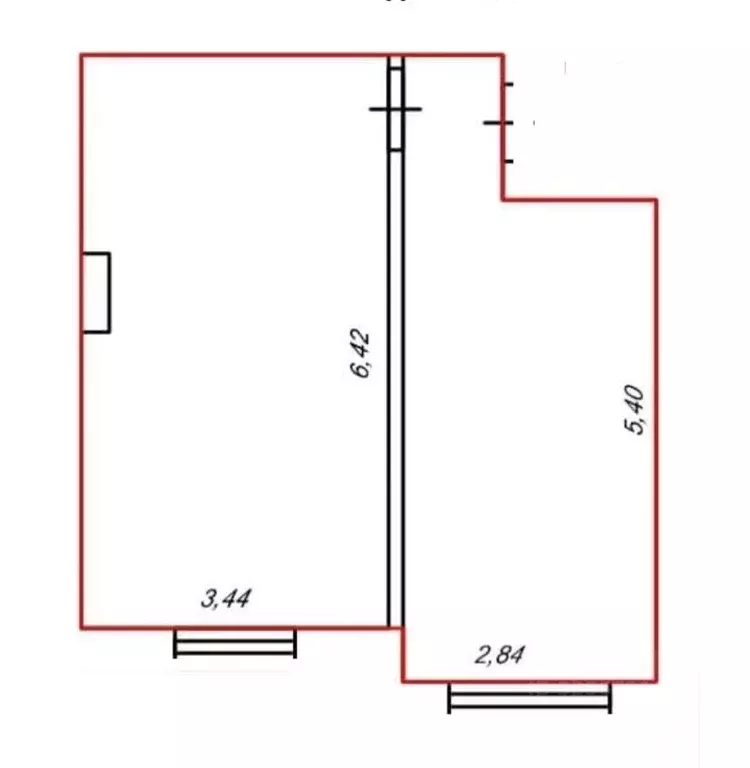 1-к кв. Тверская область, Тверь ул. Медовая, 7 (38.9 м) - Фото 1