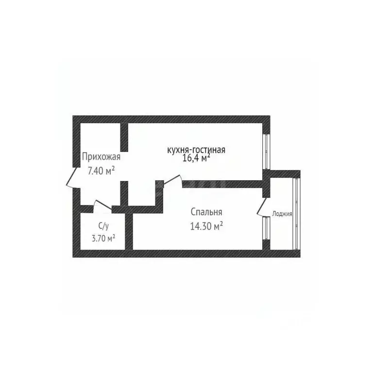 2-к кв. Краснодарский край, Краснодар Имени Петра Метальникова мкр, ... - Фото 2