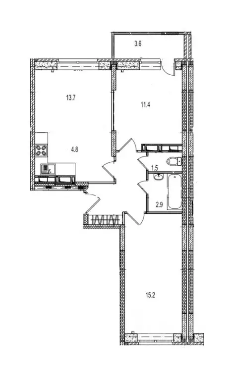 3-к кв. Московская область, Ногинск Богородский городской округ, ул. ... - Фото 1