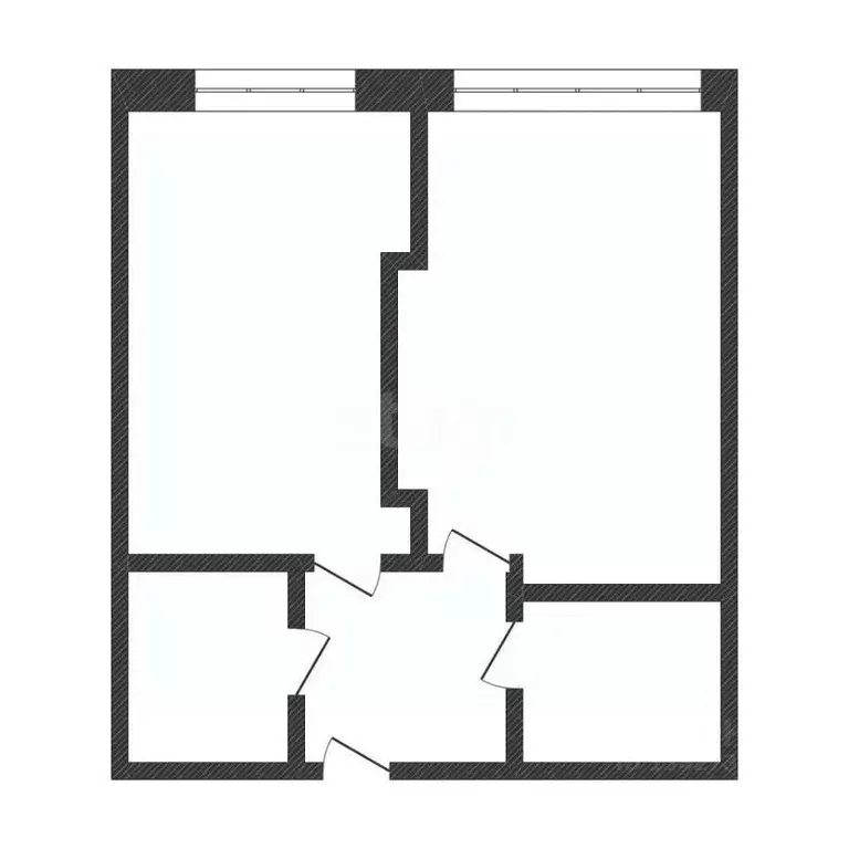 1-к кв. Курганская область, Курган ул. Карельцева, 113 (45.0 м) - Фото 1