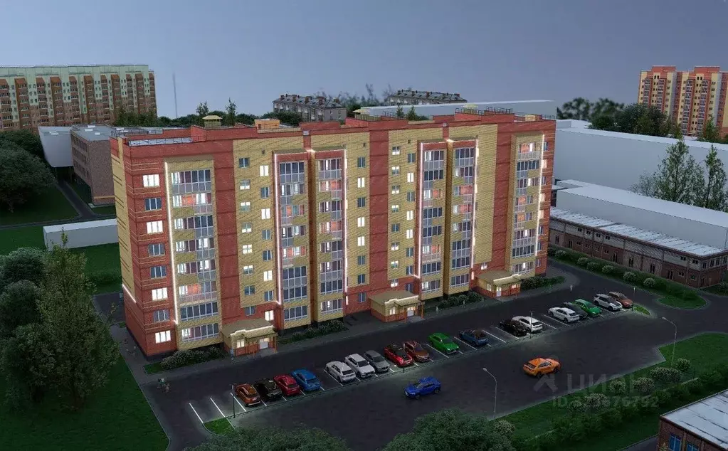 1-к кв. Омская область, Омск ул. 8-я Пролетарская, 8 (43.95 м) - Фото 2