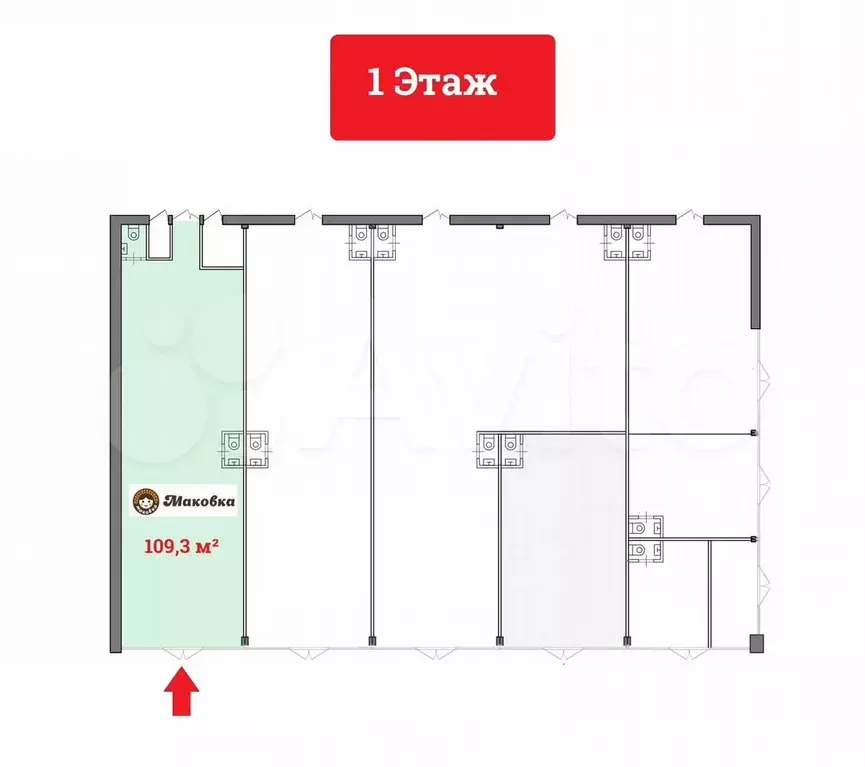 Продажа габ - Кафе  Маковка - 109,3 м - Фото 0