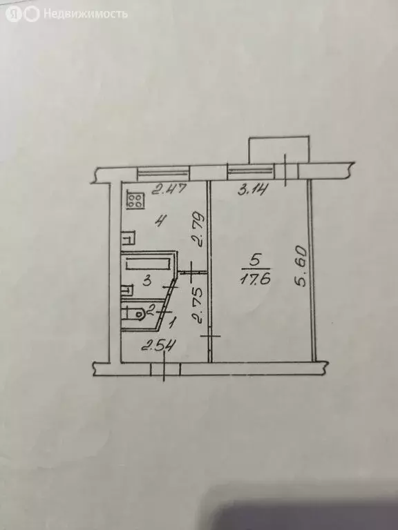 1-комнатная квартира: Великий Новгород, улица Державина, 4к1 (32 м) - Фото 2