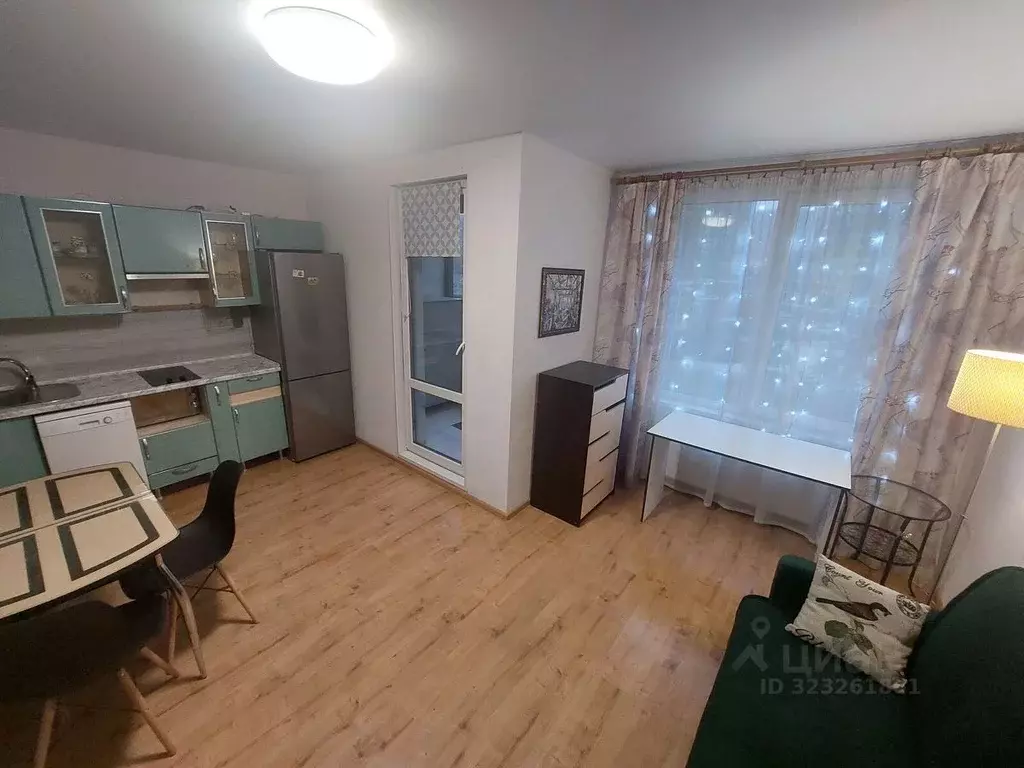 Студия Санкт-Петербург ул. Среднерогатская, 16к5 (30.0 м) - Фото 1