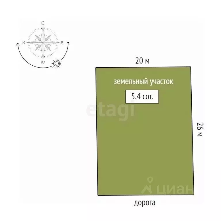 Участок в Ростовская область, Аксайский район, Щепкинское с/пос, ... - Фото 1