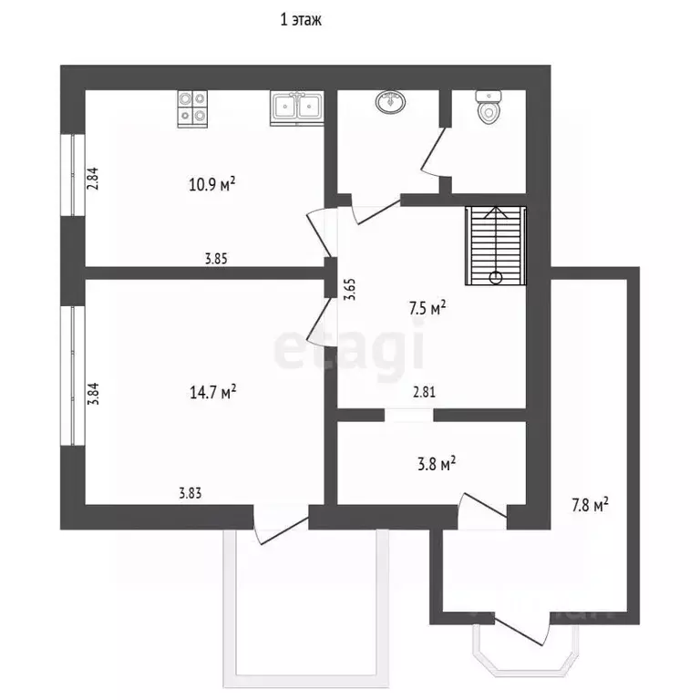 Дом в Архангельская область, Архангельск Дачная ул., 31к1 (134 м) - Фото 2