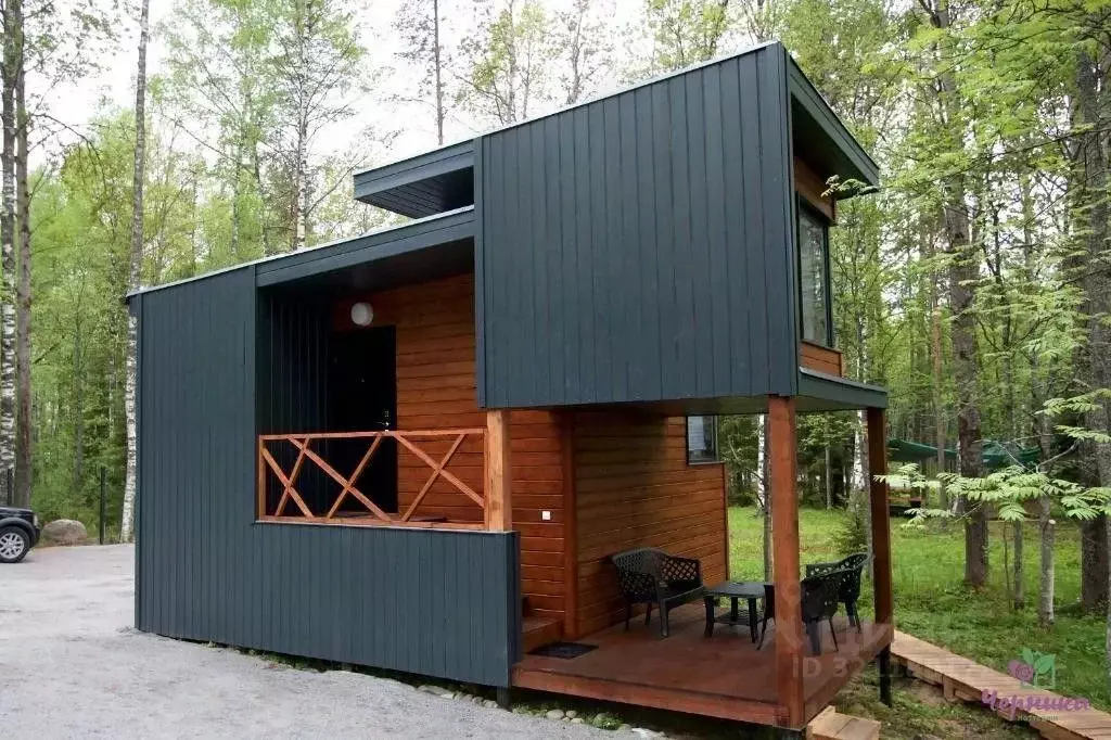 Дом в Ленинградская область, Приозерский район, Сосновское с/пос, ... - Фото 1