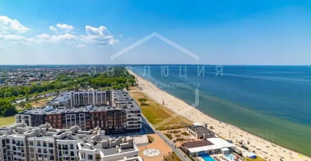 Студия Калининградская область, Зеленоградск ул. Гагарина, 87 (29.1 м) - Фото 1