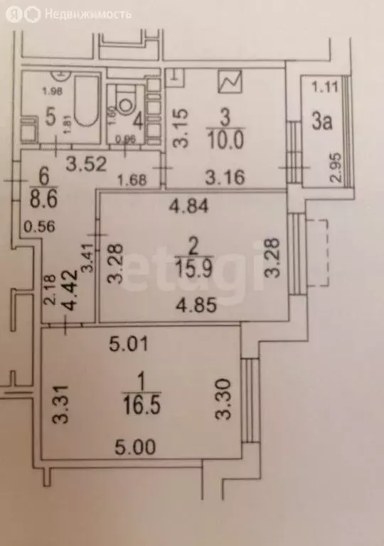 2-комнатная квартира: Москва, Гродненская улица, 9 (59 м) - Фото 0