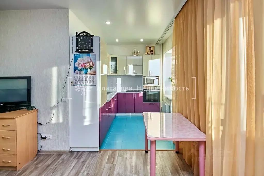 Студия Томская область, Томский район, д. Кисловка, Северный мкр ул. ... - Фото 1