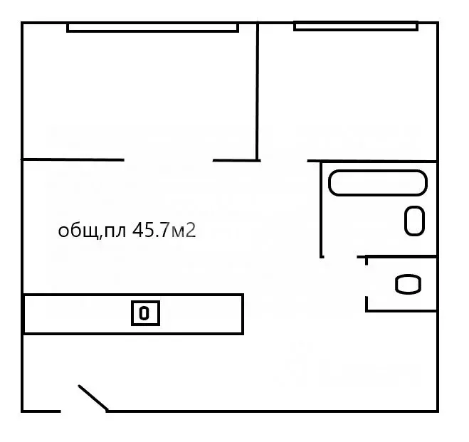 2-к кв. Москва Волоколамское ш., 81/2с3 (45.7 м) - Фото 2