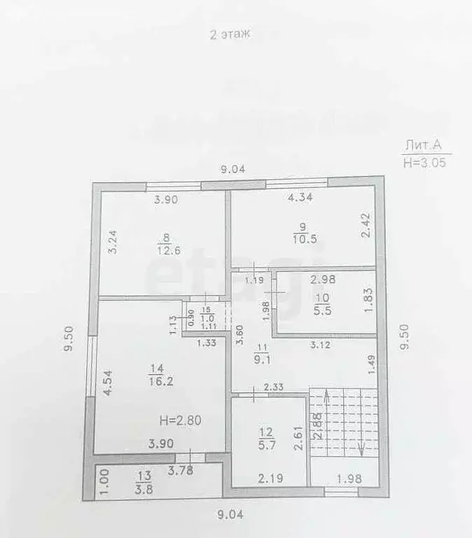 Дом в село Витязево, Каштановая улица (137.2 м) - Фото 1