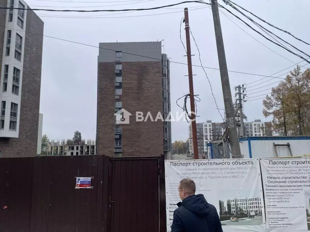 Студия Московская область, Солнечногорск городской округ, Радумля пгт, ... - Фото 2