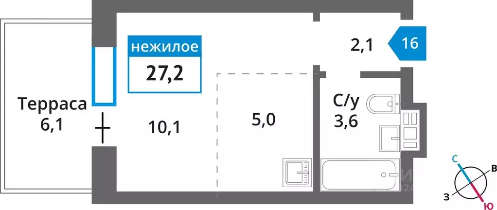 Помещение свободного назначения в Московская область, Красногорск ... - Фото 0