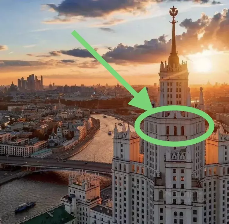 Офис в Москва Котельническая наб., 1/15кБ (22 м) - Фото 1