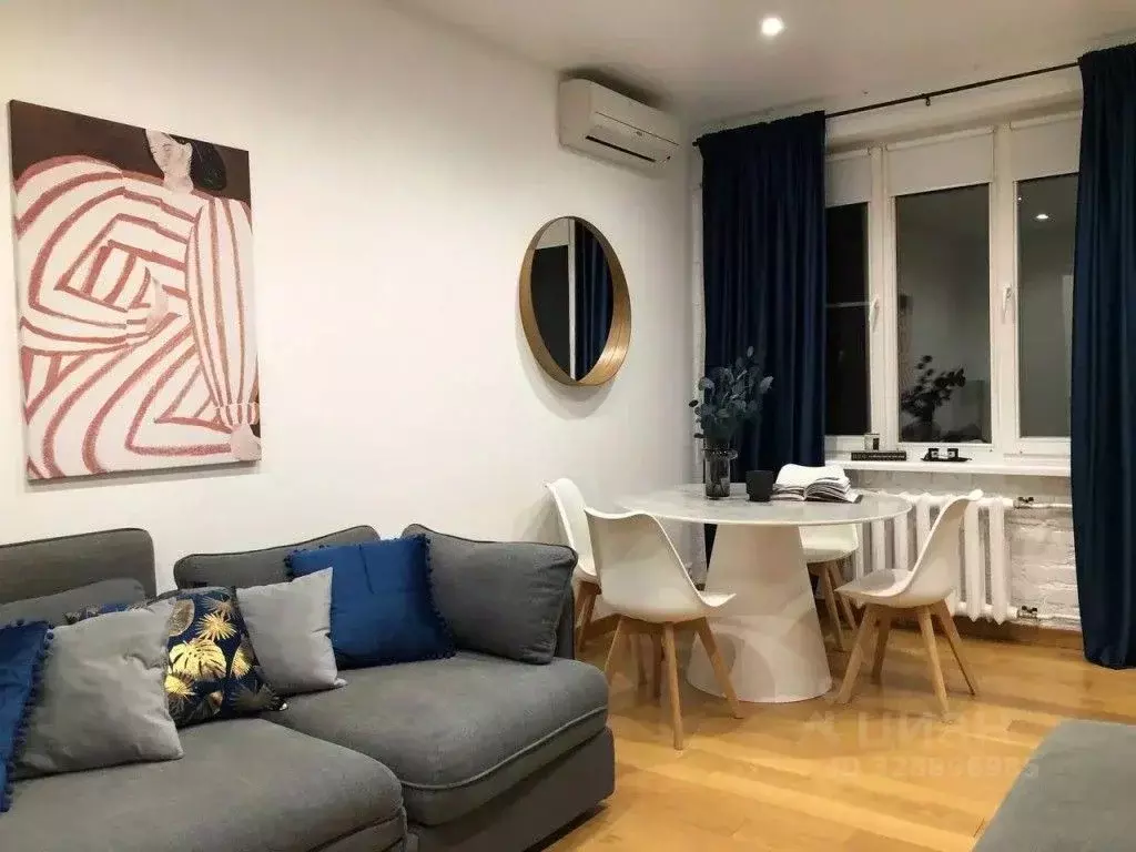 1-к кв. Москва ул. Маросейка, 10/1С3 (47.0 м) - Фото 2