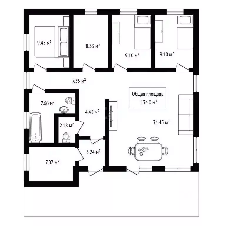 Дом в Алтай, Горно-Алтайск ул. Шишкова, 44 (134 м) - Фото 2
