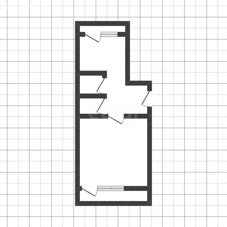 1-комнатная квартира: Абакан, улица Некрасова, 34 (36.5 м) - Фото 1
