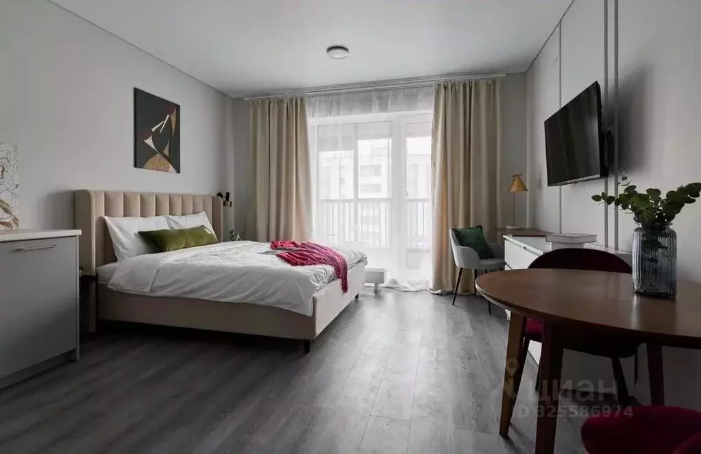 Студия Санкт-Петербург ул. Ультрамариновая, 5 (26.0 м) - Фото 1