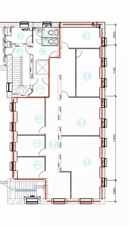 Помещение свободного назначения в Санкт-Петербург ул. Моисеенко, 22Д ... - Фото 2