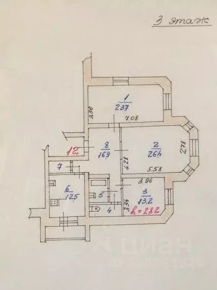 3-к кв. Ярославская область, Ярославль Ярославская ул., 148 (101.0 м) - Фото 0