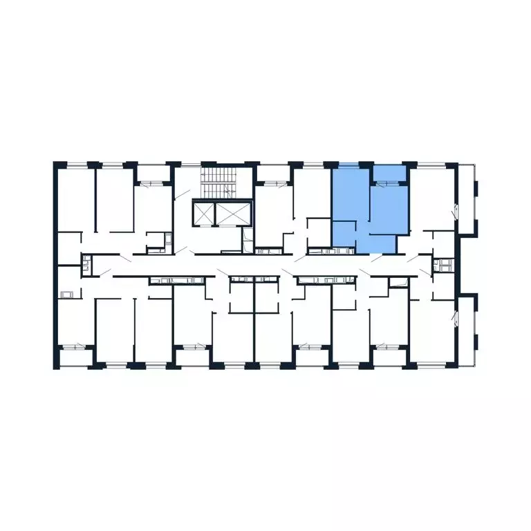 1-комнатная квартира: Новоселье, Центральная улица, 30к2 (30.7 м) - Фото 2