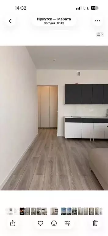 Студия Иркутская область, Иркутск ул. Ивана Кочубея, 2/4 (30.0 м) - Фото 1