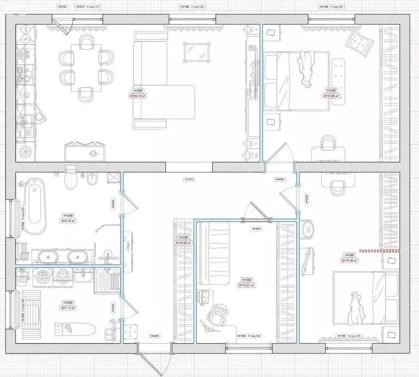 Дом в Пермский муниципальный округ, деревня Мартьяново, Луговая улица ... - Фото 2