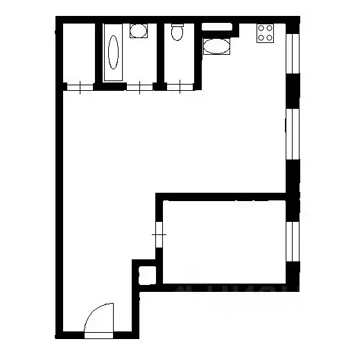 1-к кв. Санкт-Петербург Коломенская ул., 23 (45.0 м) - Фото 1