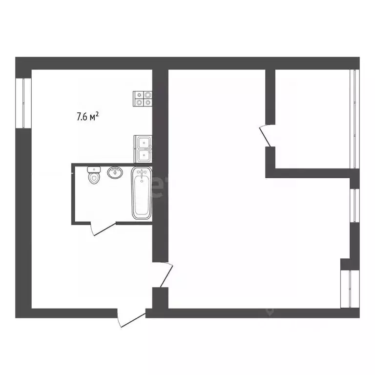 1-к кв. Крым, Феодосия бул. Старшинова, 23 (38.0 м) - Фото 1