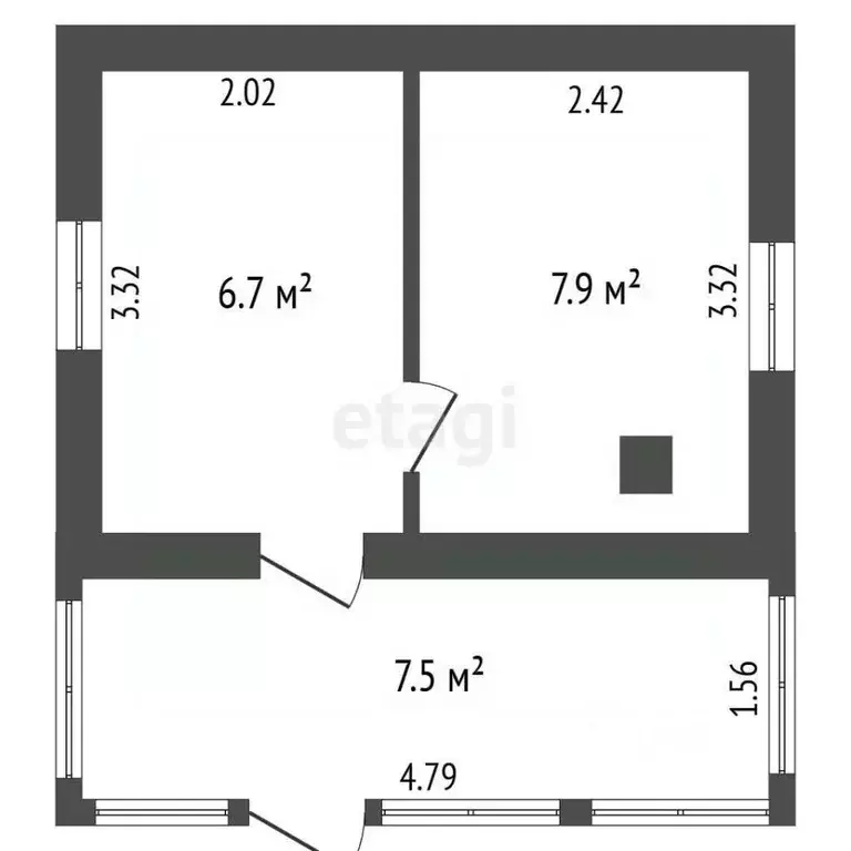 Дом в Тюменская область, Тюмень Тополек СНТ, 4-я линия (24 м) - Фото 2