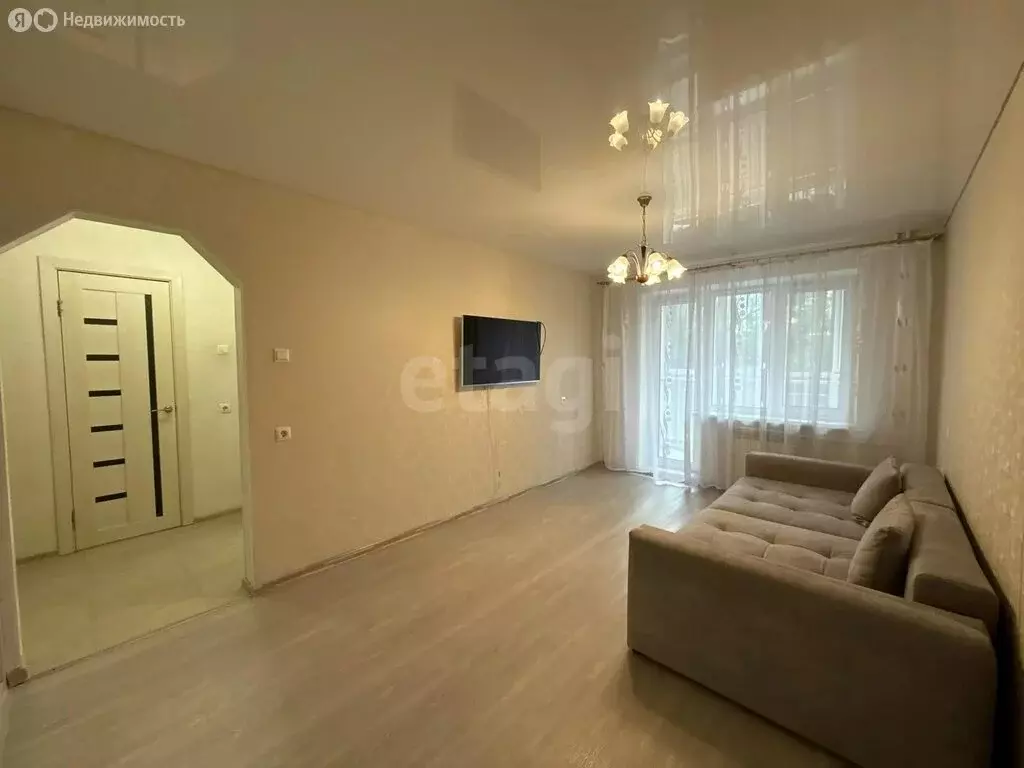 1-комнатная квартира: Хабаровск, Уссурийская улица, 7 (33.3 м) - Фото 1
